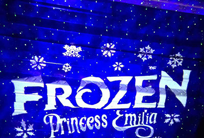 Frozen Gobo Logo