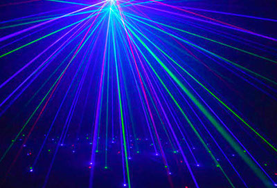 Party stage laser light