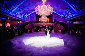 Low laying fog dancing on the clouds